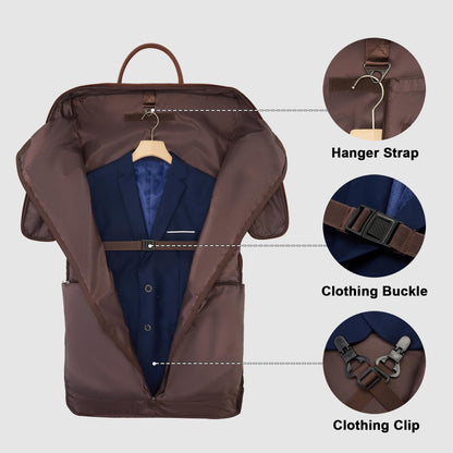 Premium Travel Garment Bag - Stylish Carry-On Solution for Men and Women