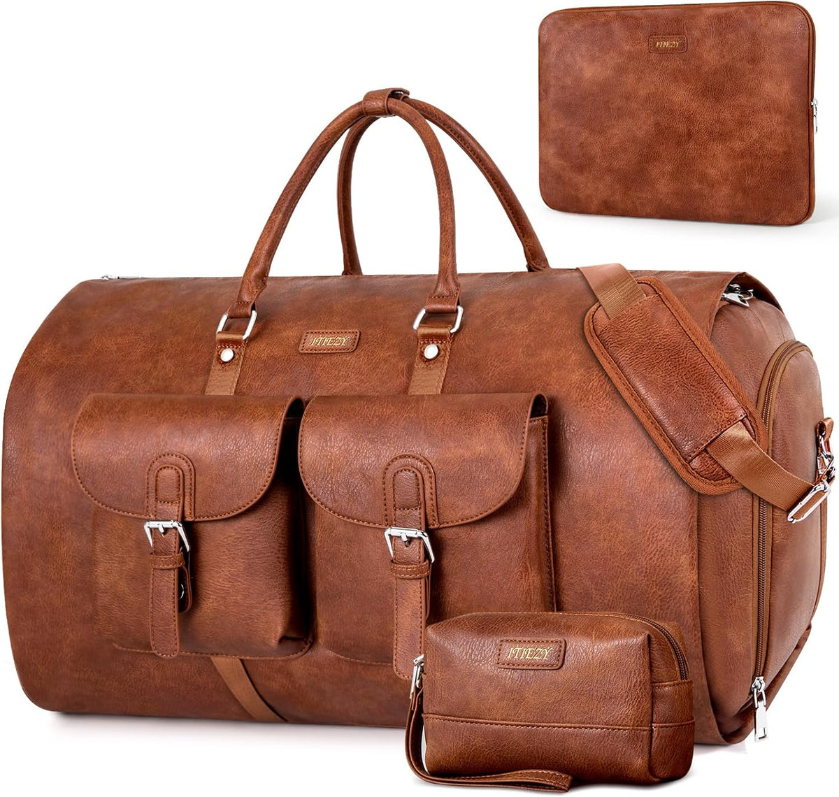 Elevate Your Travel Experience with the ITIEZY Convertible Garment Bag - Stylish Duffel for Men and Women