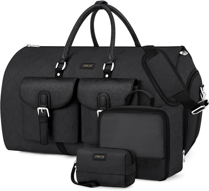 Garment Bag for Travel Convertible Carry on Travel Duffel Bag for Men Women