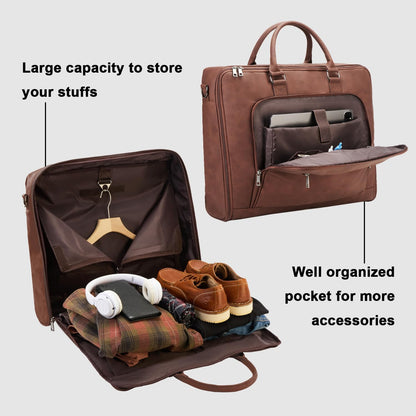 Premium Travel Garment Bag - Stylish Carry-On Solution for Men and Women