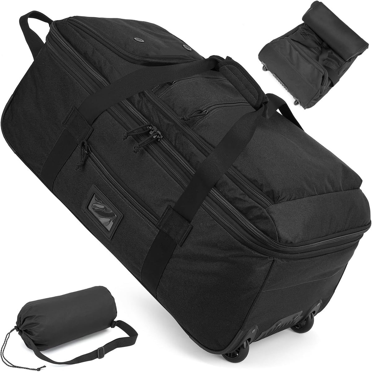 Ultimate 30" Large Rolling Travel Duffle Bag with Wheels - Expandable 85-100L Soft Luggage for Men and Women, Perfect for Camping and Adventure
