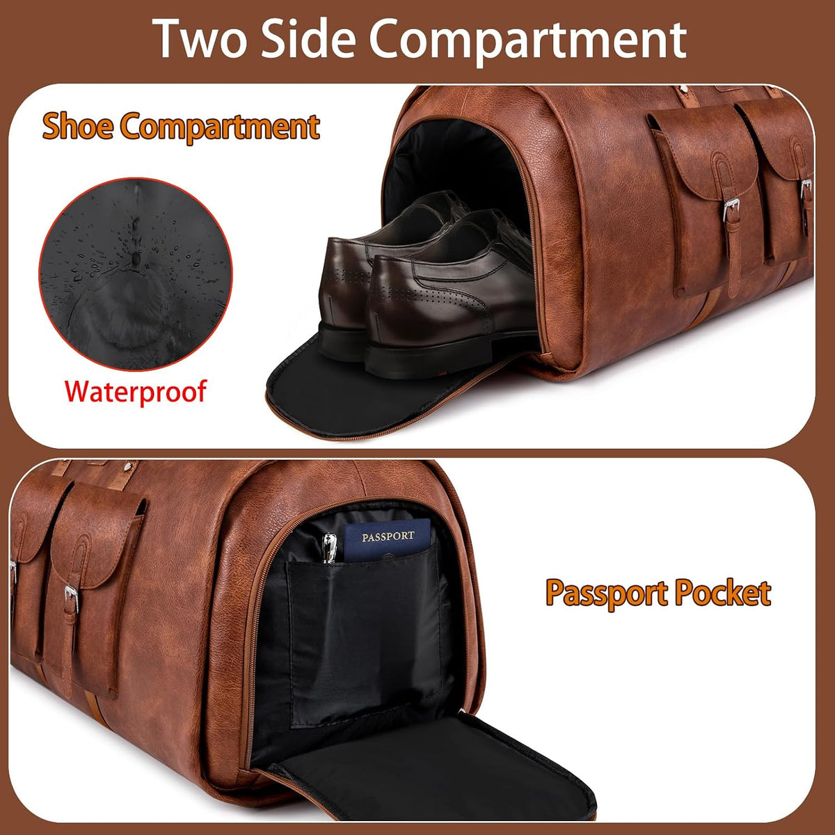 Elevate Your Travel Experience with the ITIEZY Convertible Garment Bag - Stylish Duffel for Men and Women