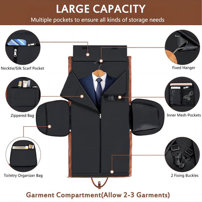 Elevate Your Travel Experience with the ITIEZY Convertible Garment Bag - Stylish Duffel for Men and Women