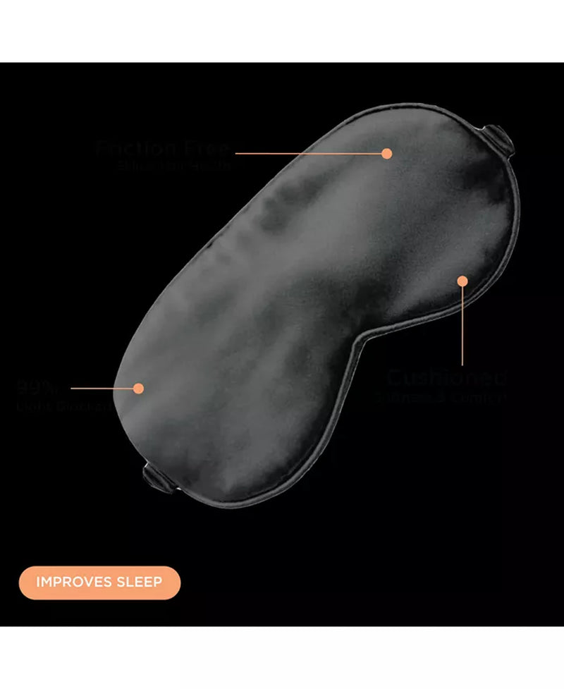 Indulge in Luxurious Sleep with Our 100% Satin Blackout Sleep Mask
