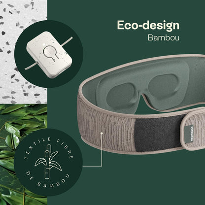 Experience Ultimate Relaxation with HoomBand Ultimate: Wireless Sleep Headphones with Blackout Mask, Bluetooth 5.2, and 100+ Hours of Soothing Sound Therapy