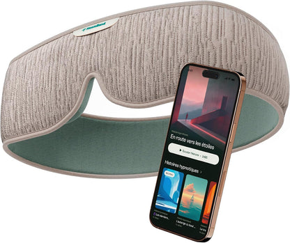Experience Ultimate Relaxation with HoomBand Ultimate: Wireless Sleep Headphones with Blackout Mask, Bluetooth 5.2, and 100+ Hours of Soothing Sound Therapy