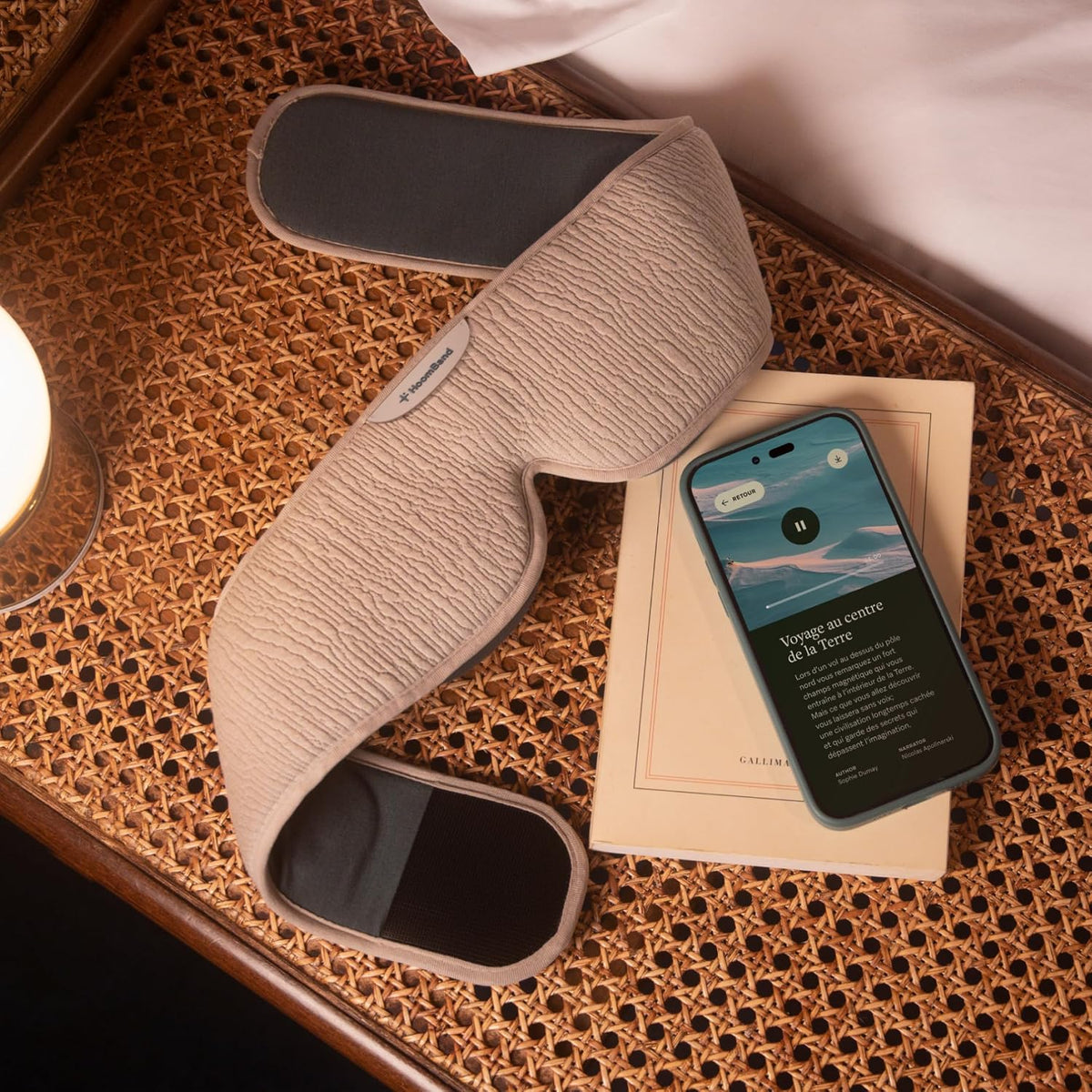 Experience Ultimate Relaxation with HoomBand Ultimate: Wireless Sleep Headphones with Blackout Mask, Bluetooth 5.2, and 100+ Hours of Soothing Sound Therapy