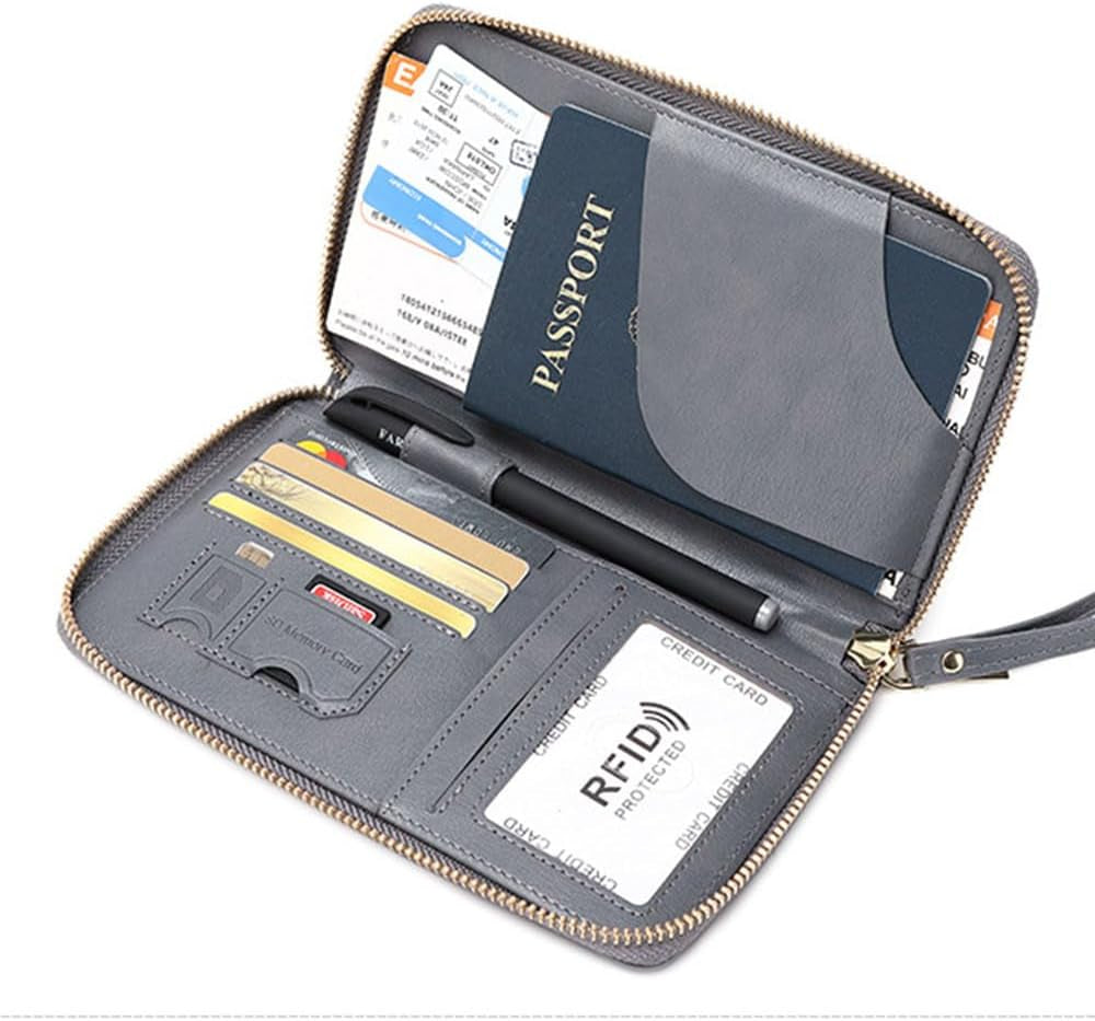 Ultimate RFID Blocking Passport Holder: Stylish and Multi-Functional Travel Wallet for Men and Women