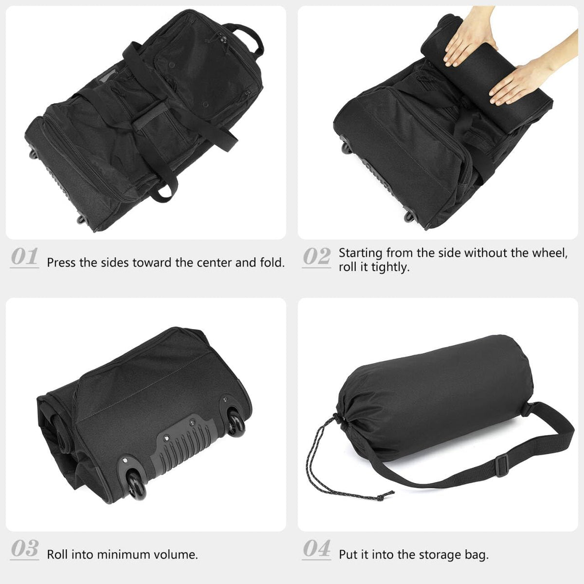 Ultimate 30" Large Rolling Travel Duffle Bag with Wheels - Expandable 85-100L Soft Luggage for Men and Women, Perfect for Camping and Adventure