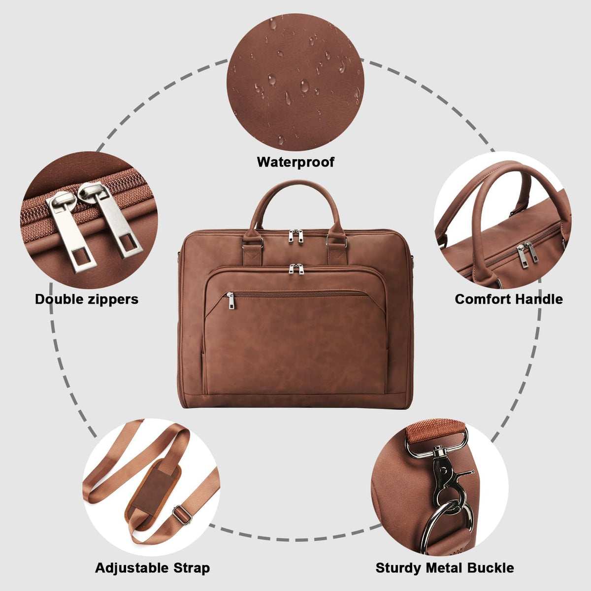 Premium Travel Garment Bag - Stylish Carry-On Solution for Men and Women