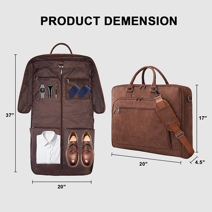 Premium Travel Garment Bag - Stylish Carry-On Solution for Men and Women