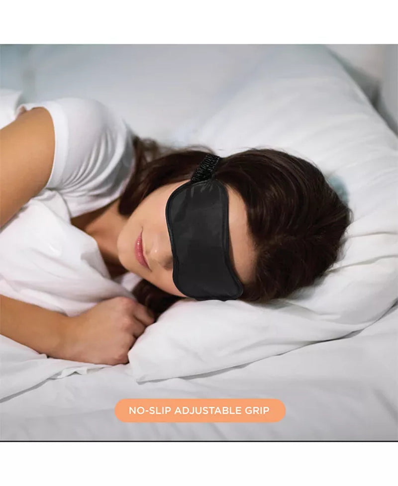 Indulge in Luxurious Sleep with Our 100% Satin Blackout Sleep Mask