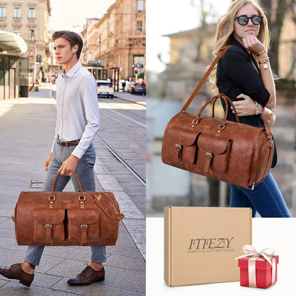 Elevate Your Travel Experience with the ITIEZY Convertible Garment Bag - Stylish Duffel for Men and Women